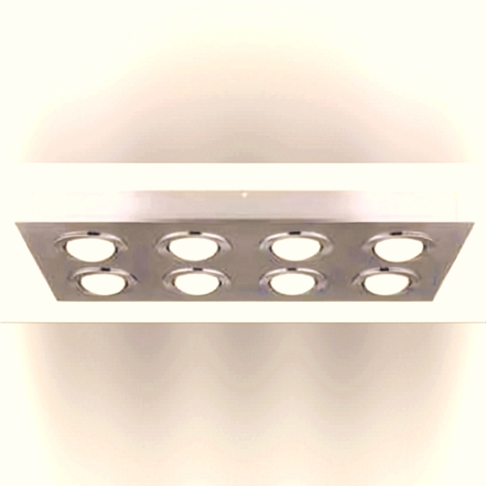 BISCAYNE BRUSHED NICKEL - CANARM Flush Mount Light